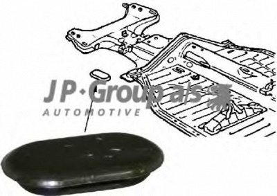 JP GROUP 8183150100 -  Крышка, верхняя часть рамки